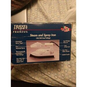 TRAVEL SMART STEAM AND SPRAY IRON.NIB